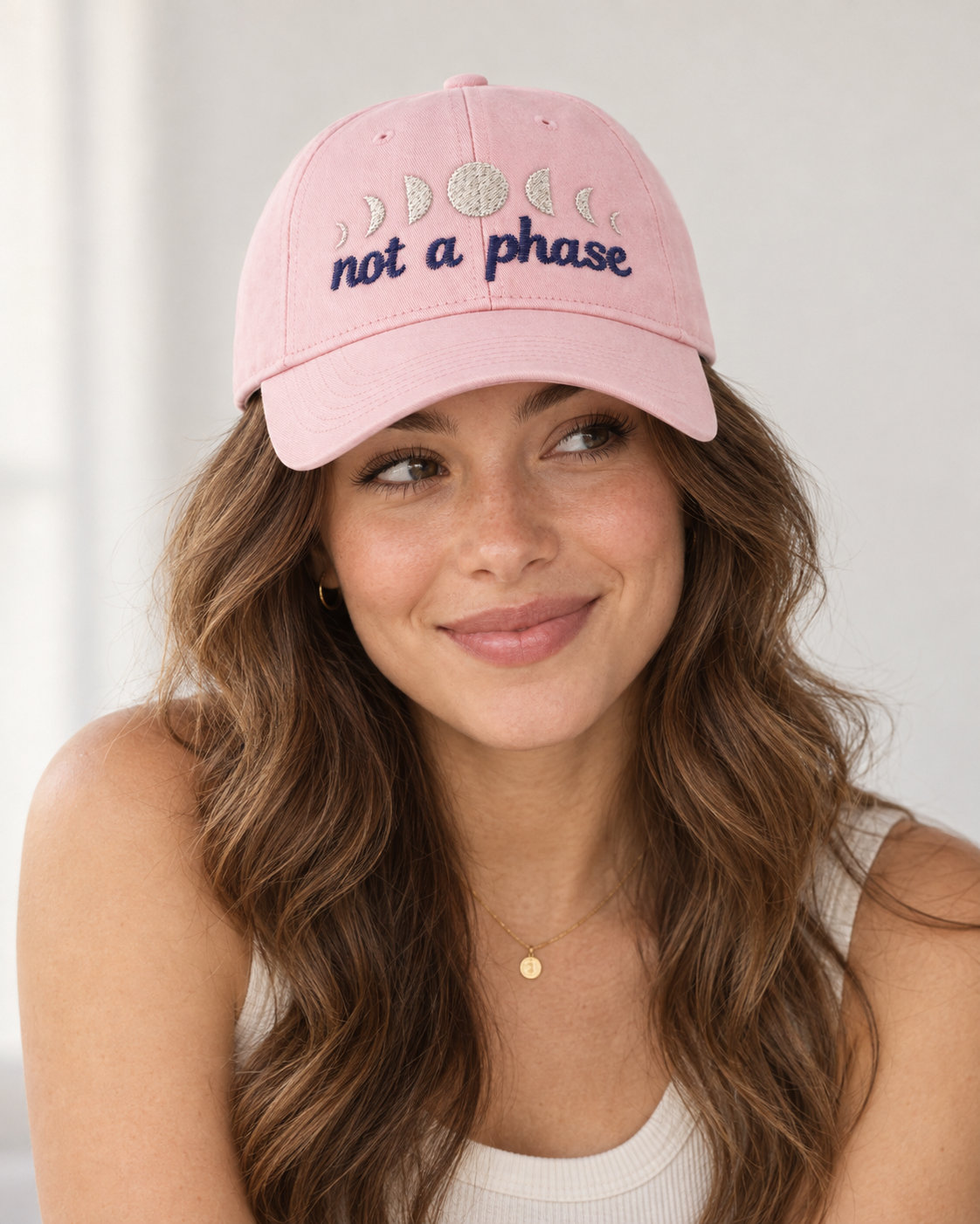 Not a Phase Embroidered Baseball Cap | Syzygy