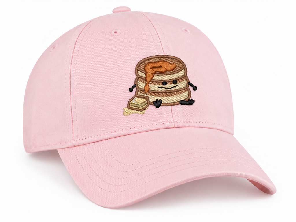 Pancake Embroidered Cap | Meep